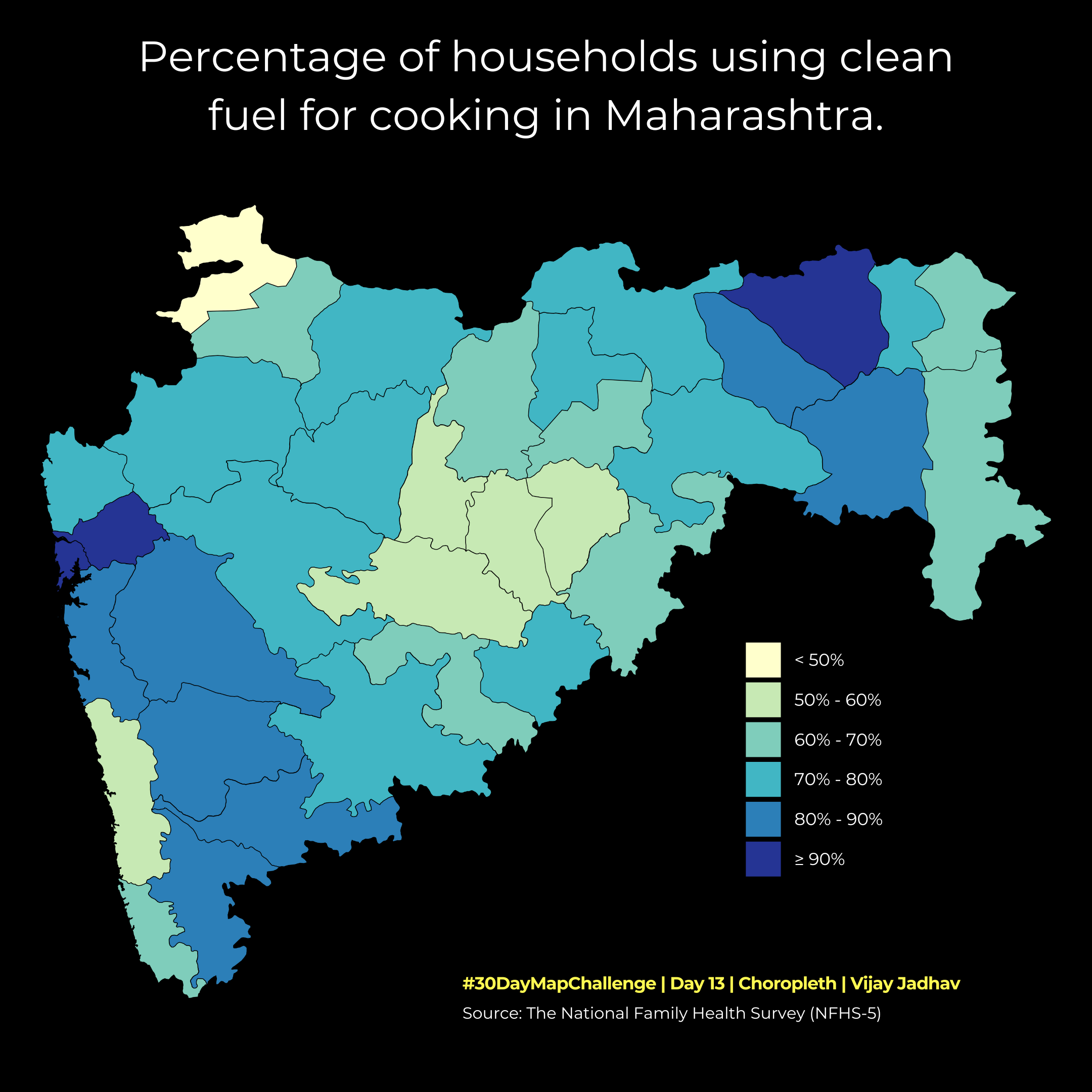 Choropleth map